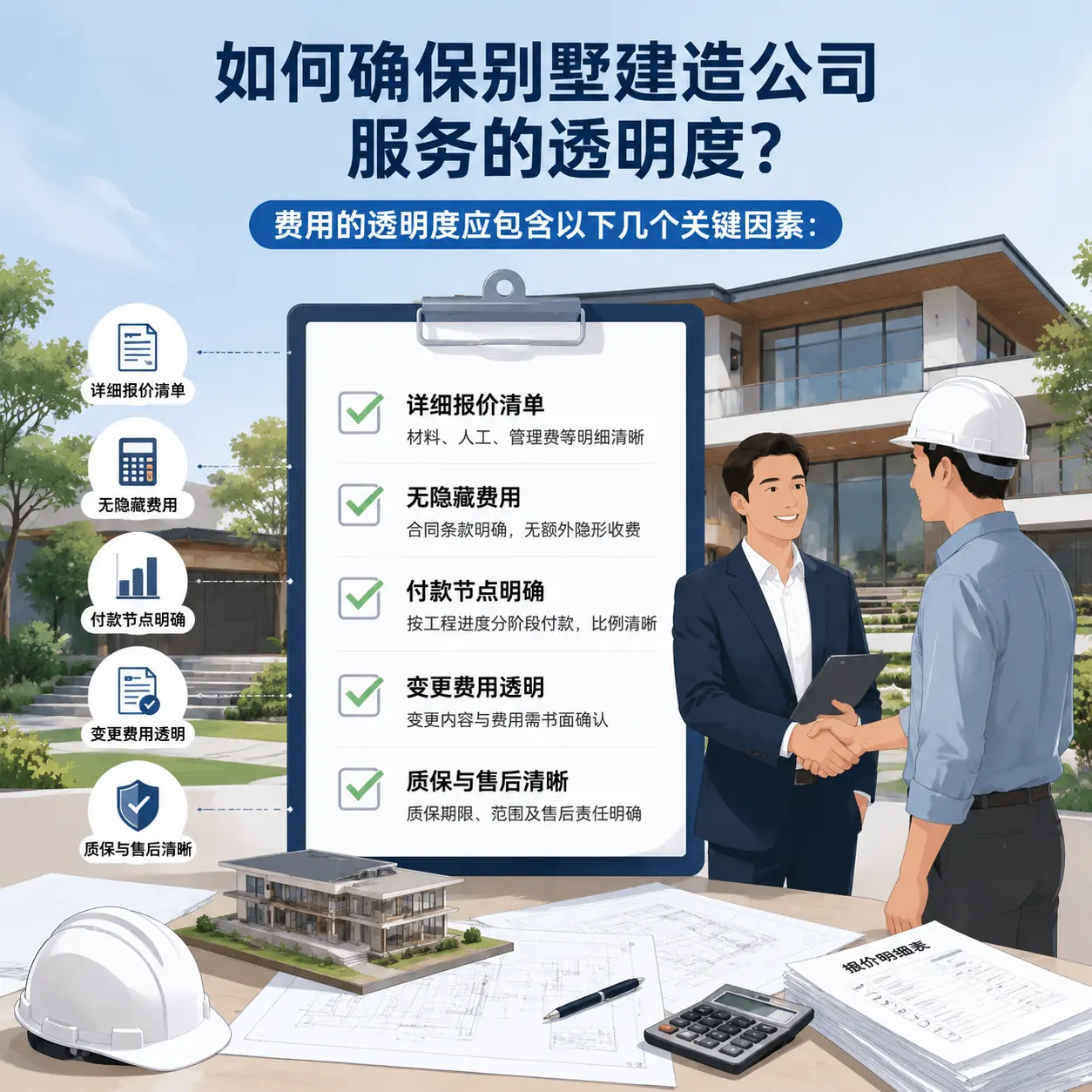 在 麻江 如何确保别墅建造公司服务的透明度？