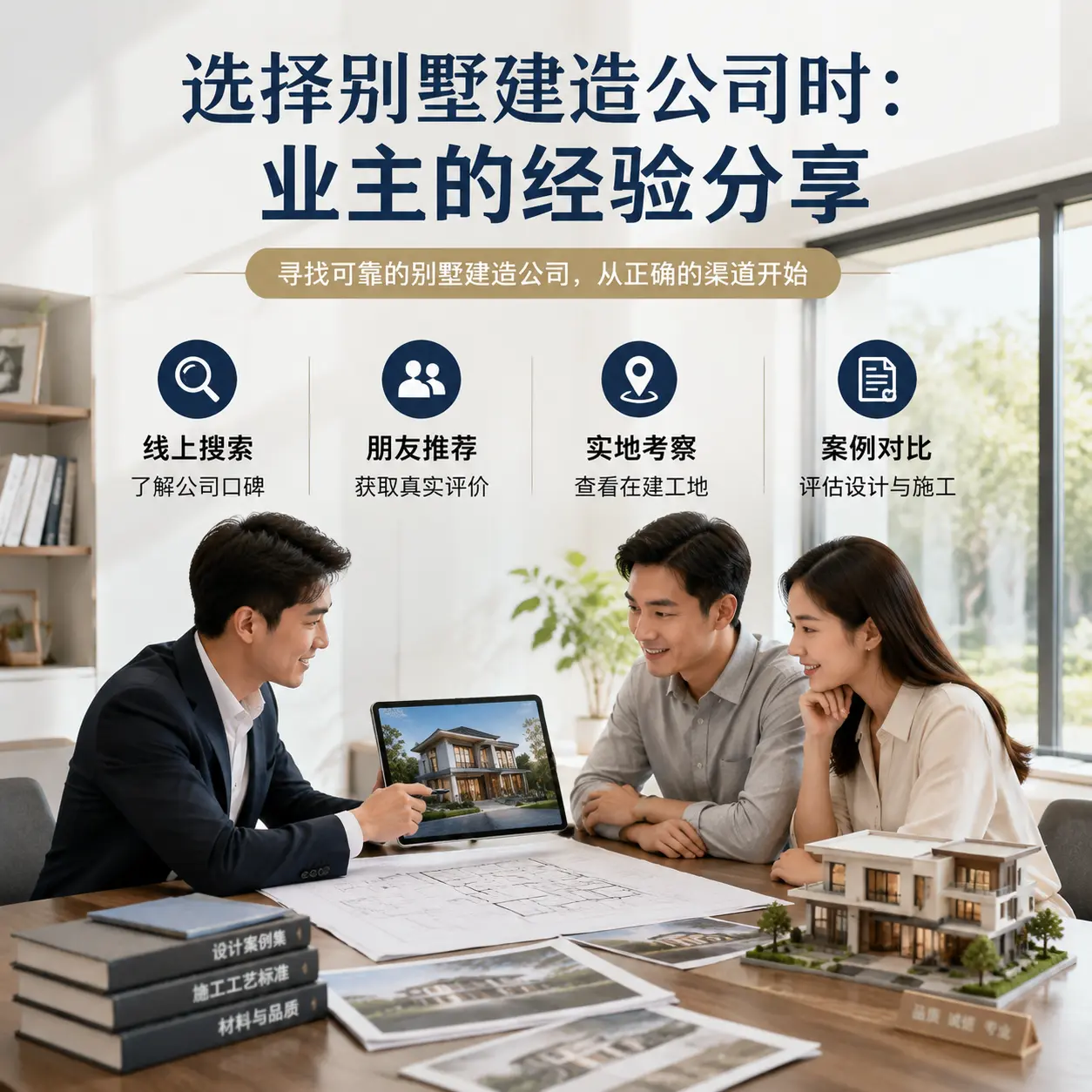 选择别墅建造公司时： 麻江 业主的经验分享