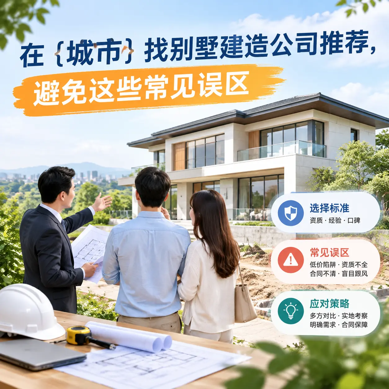 在 麻江 找别墅建造公司推荐，避免这些常见误区