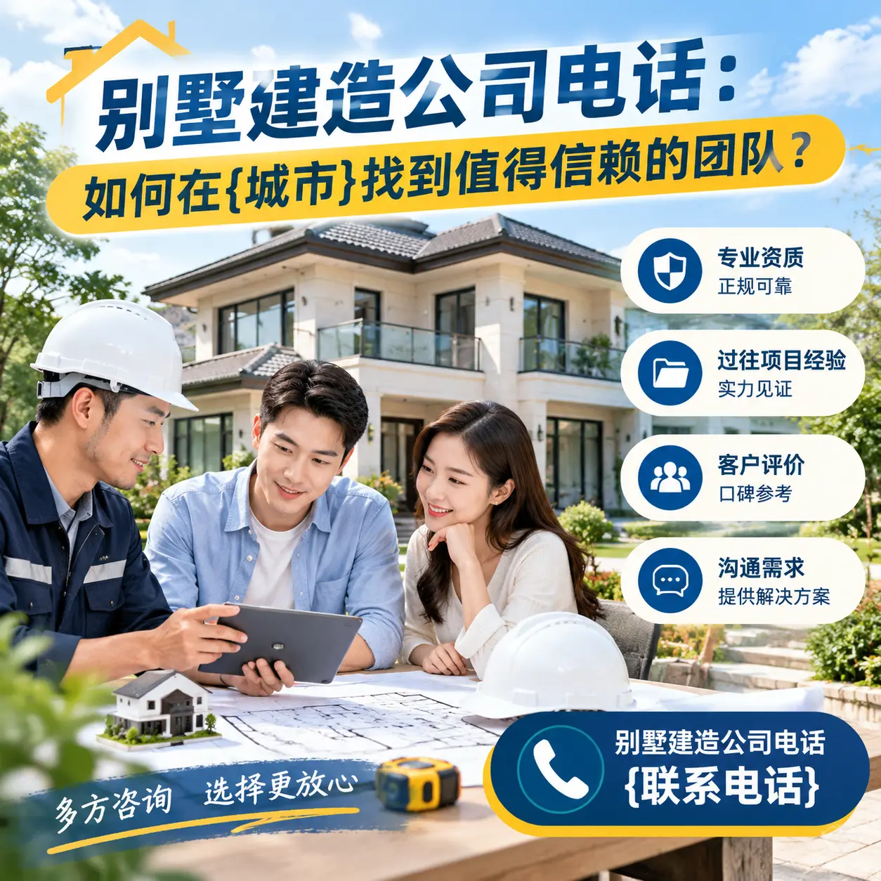 别墅建造公司电话：如何在麻江找到值得信赖的团队？