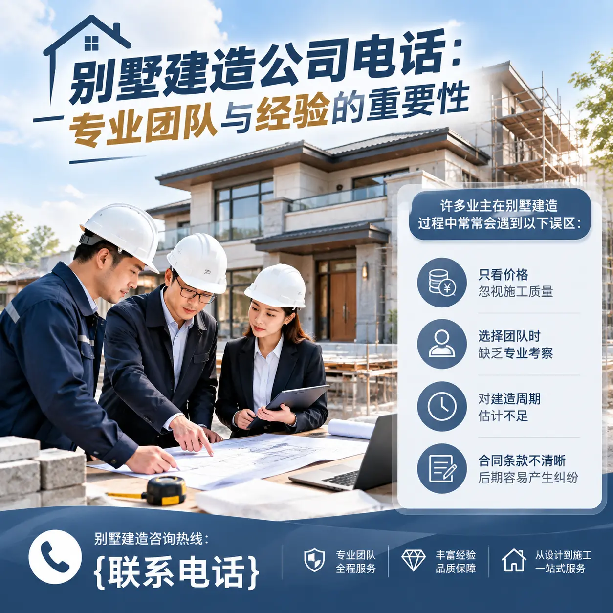 麻江别墅建造公司电话：专业团队与经验的重要性