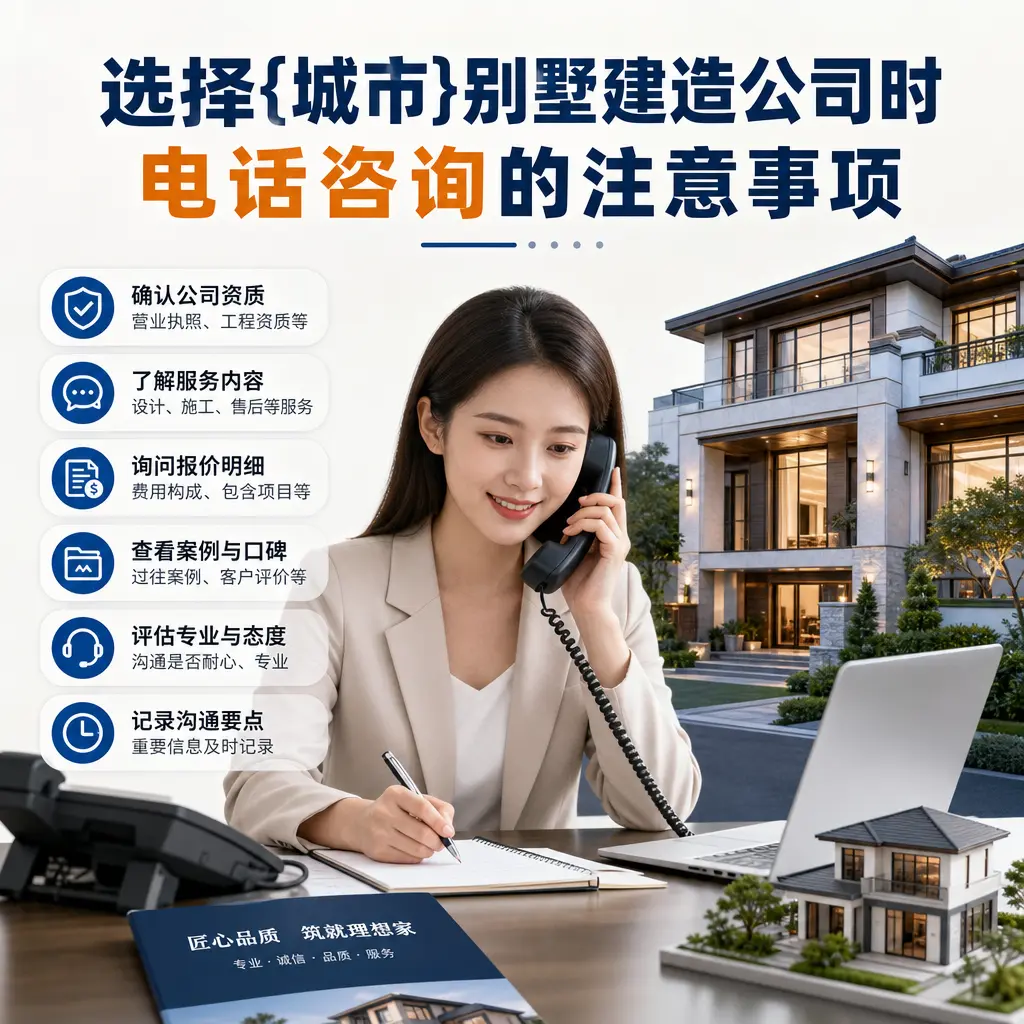 选择麻江别墅建造公司时,电话咨询的注意事项