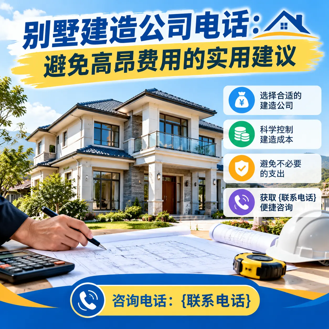 麻江别墅建造公司电话：避免高昂费用的实用建议