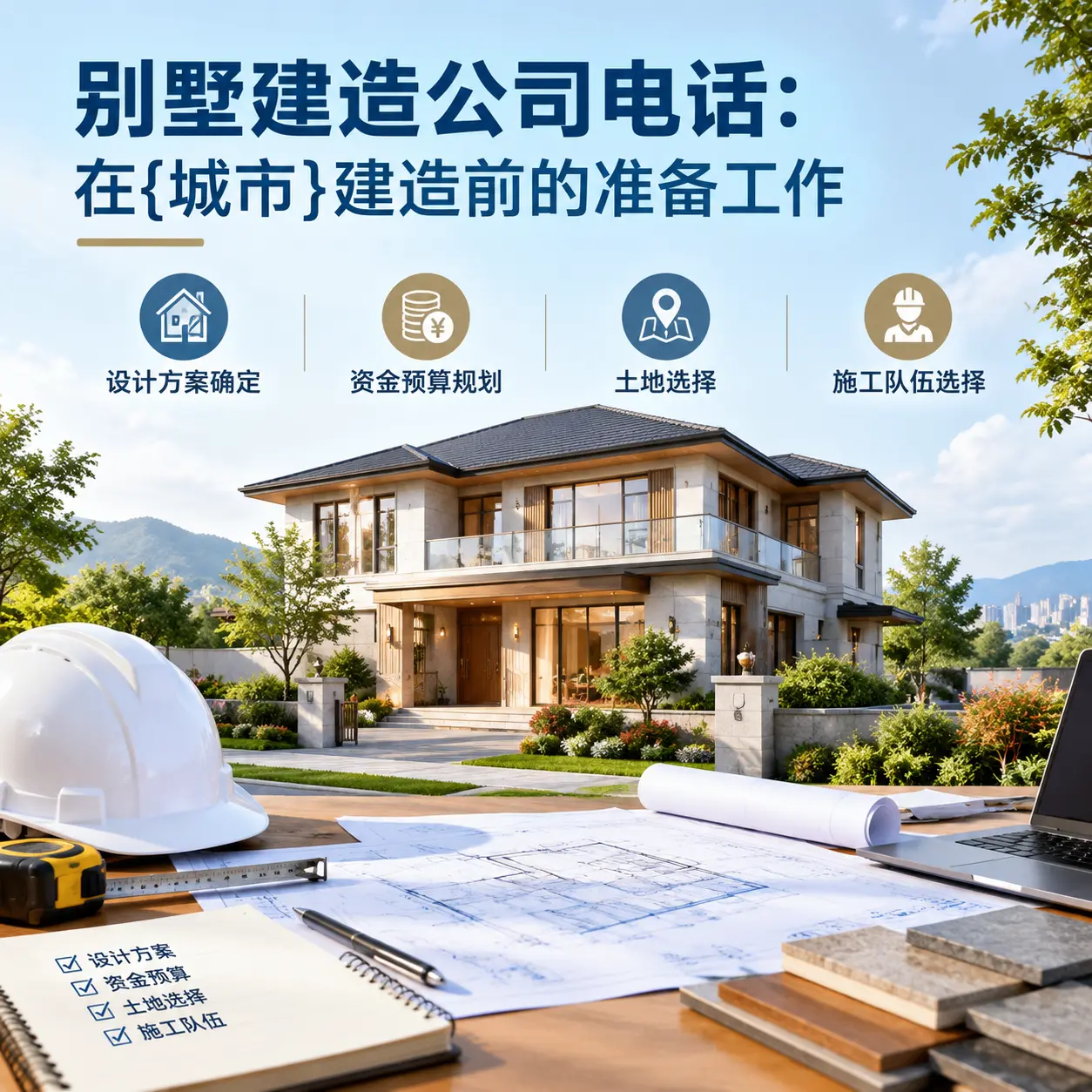 别墅建造公司电话：在麻江建造前的准备工作