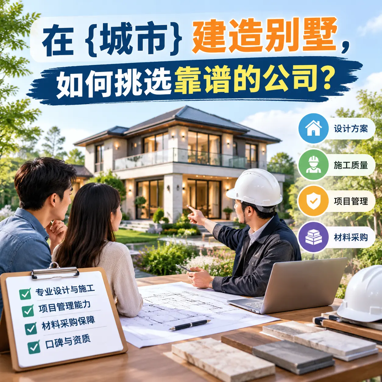 在 麻江 建造别墅,如何挑选靠谱的公司?