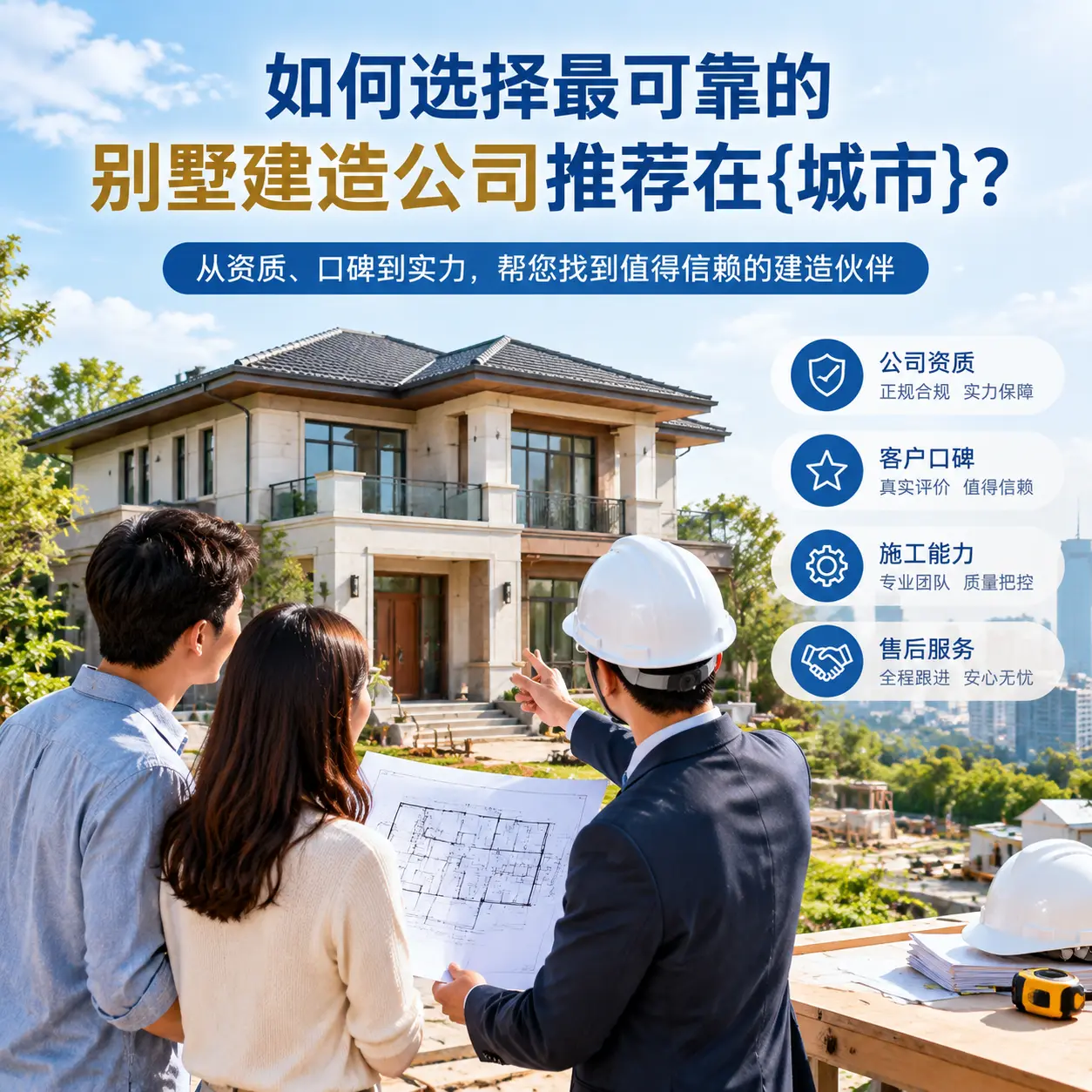 如何选择最可靠的别墅建造公司推荐在麻江？