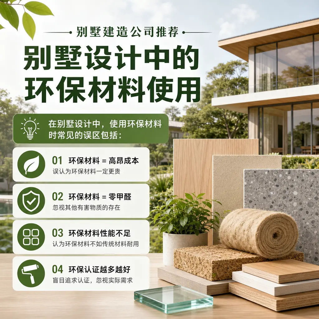 别墅建造公司推荐: 麻江 别墅设计中的环保材料使用